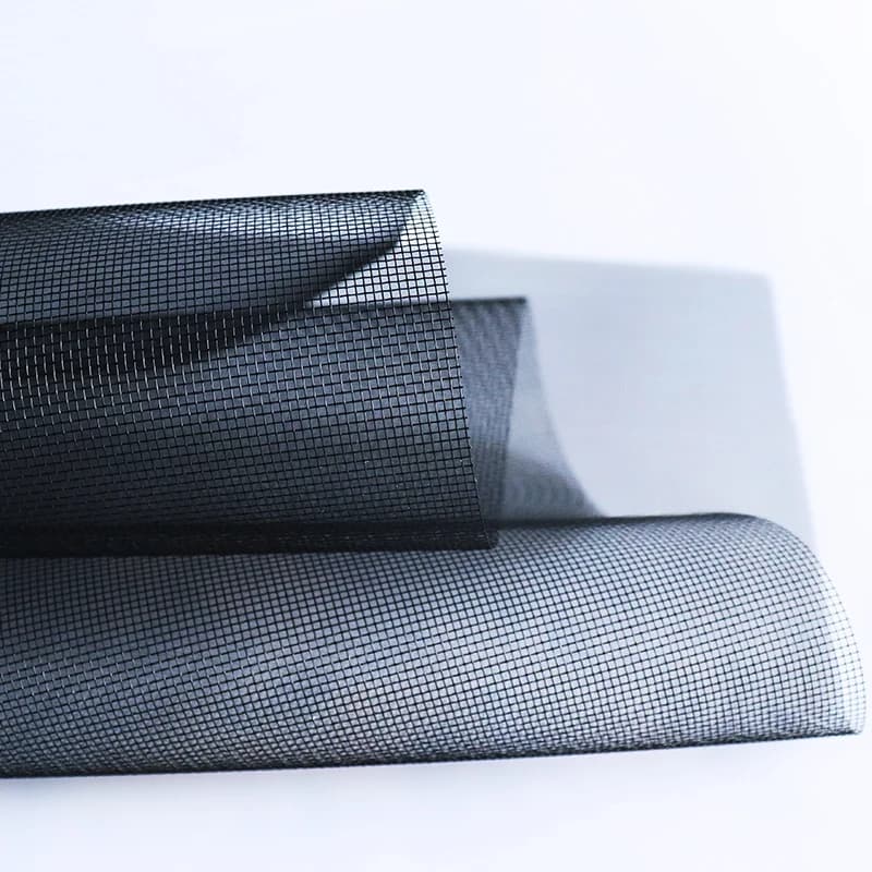 Fiberglass mesh material close-up